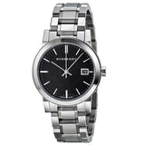 Burberry The City Black Dial Silver Steel Strap Watch for Women - BU9201 Authentic Buy Shop Now