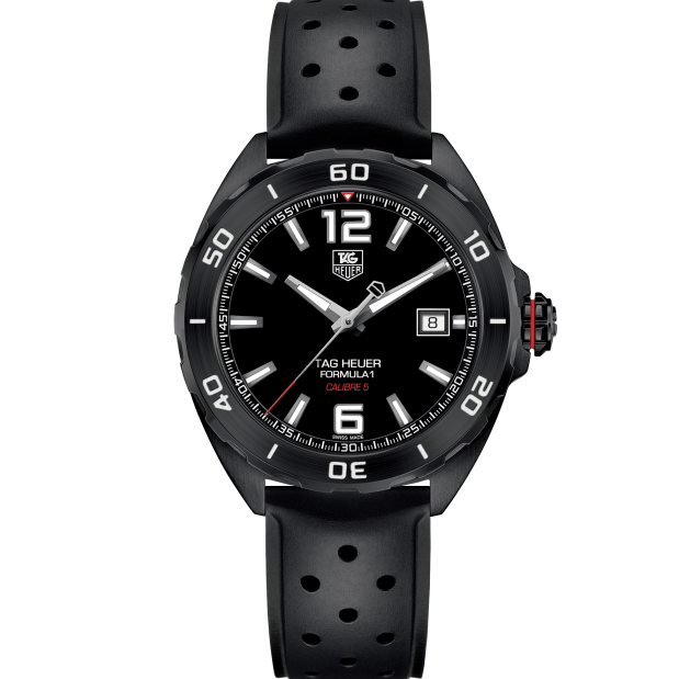 Tag Heuer Formula 1 Black Dial Strap Watch for Men - WAZ2115.FT8023 Authentic Buy Shop Now