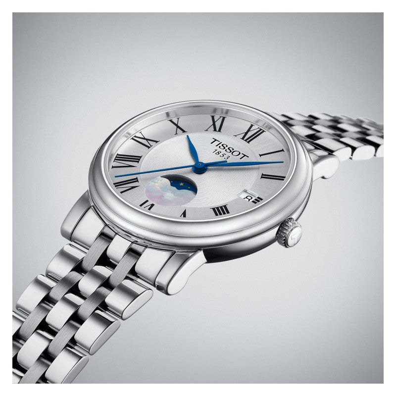 Tissot Carson Premium Silver Dial Silver Steel Strap Watch for Men - T122.417.11.033.00 Authentic Buy Shop Now