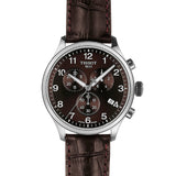 Tissot T Sport Chrono XL Classic Brown Dial Brown Leather Strap Watch For Men - T116.617.16.297.00 Authentic Buy Shop Now