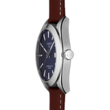 Tissot Gentlemen Powermatic 80 Silicium Blue Dial Brown Leather Strap Watch For Men - T127.407.16.041.00 Authentic Buy Shop Now