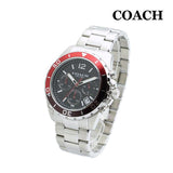 Coach Kent Black Dial Silver Steel Strap Watch for Men - 14602556 Authentic Buy Shop Now
