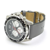 Coach Kent Grey Dial Grey Leather Strap Watch for Men - 14602561 Authentic Buy Shop Now