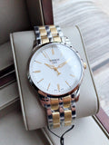 Tissot T Classic Dream White Dial Two Tone Steel Strap Watch for Men - T033.410.22.011.01 Authentic Buy Shop Now