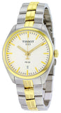 Tissot T Classic PR 100 White Dial Two Tone Steel Strap Watch for Men - T101.410.22.031.00 Authentic Buy Shop Now