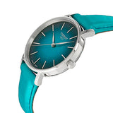 Tissot Everytime Lady Green Dial Green Leather Strap Watch for Women - T143.210.17.091.00 Authentic Buy Shop Now
