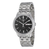 Tissot Automatics III Black Dial Silver Steel Strap Watch For Men - T065.430.11.051.00 Authentic Buy Shop Now