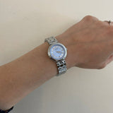 Tissot Bellissima Small Lady Light Blue Dial Silver Steel Strap Watch for Women - T126.010.11.133.00 Authentic Buy Shop Now