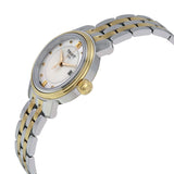 Tissot T Classic Bridgeport Automatic Mother of Pearl Dial Two Tone Steel Strap Watch for Women - T097.410.22.116.00 Authentic Buy Shop Now