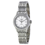 Tissot T Classic Carson Automatic White Dial Silver Steel Strap Watch For Women - T085.207.11.011.00 Authentic Buy Shop Now
