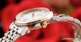 Tissot T Classic Carson Premium Diamonds White Dial Two Tone Steel Strap Watch for Women - T122.207.22.036.00 Authentic Buy Shop Now