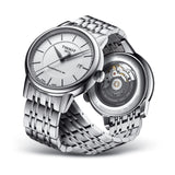 Tissot T Classic Carson Premium Powermatic 80 White Dial Silver Steel Strap Watch For Men - T122.407.11.031.00 Authentic Buy Shop Now