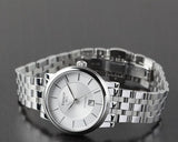 Tissot T Classic Carson Premium Silver Dial Silver Steel Strap Watch for Women - T122.207.11.031.00 Authentic Buy Shop Now