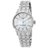 Tissot Chemin Des Tourelles Powermatic 80 Helvetic Silver Dial Silver Steel Strap Watch For Women - T099.207.11.116.00 Authentic Buy Shop Now