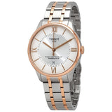 Tissot Chemin des Tourelles Powermatic 80 Silver Dial Two Tone Steel Strap Watch for Men - T099.407.22.038.02 Authentic Buy Shop Now