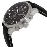 Tissot Chrono XL Vintage Quartz Black Dial Black Leather Strap Watch For Men - T116.617.16.062.00 Authentic Buy Shop Now