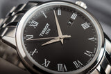 Tissot Classic Dream Black Dial Silver Steel Strap Watch For Men - T129.410.11.053.00 Authentic Buy Shop Now