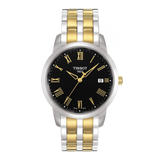 Tissot T Classic Dream Black Dial Two Tone Steel Strap Watch for Men - T033.410.22.053.01 Authentic Buy Shop Now