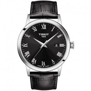 Tissot T Classic Dream Black Dial Black Leather Strap Watch for Men - T122.410.16.053.00 Authentic Buy Shop Now