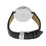Tissot T Lady Flamingo Black Dial Black Leather Strap Watch For Women - T094.210.16.051.00 Authentic Buy Shop Now