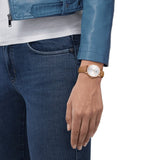 Tissot Everytime Lady Silver Dial Brown Leather Strap Watch for Women - T143.210.36.011.00 Authentic Buy Shop Now