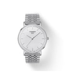 Tissot T Classic Everytime Large White Dial Silver Steel Strap Watch for Men - T109.610.11.031.00 Authentic Buy Shop Now