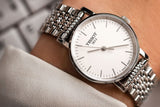 Tissot Everytime Small White Dial Silver Mesh Bracelet Watch For Women - T109.210.11.031.00 Authentic Buy Shop Now