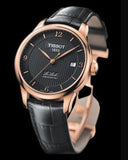 Tissot Le Locle Chronometer Black Dial Black Leather Strap Watch For Men - T006.408.36.057.00 Authentic Buy Shop Now