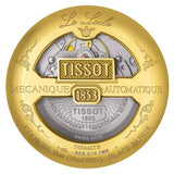 Tissot Le Locle Powermatic 80 Gold Dial Brown Leather Strap Watch For Men - T006.407.36.263.00 Authentic Buy Shop Now