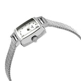 Tissot Lovely Square Silver Dial Silver Mesh Bracelet Watch For Women - T058.109.11.036.00 Authentic Buy Shop Now