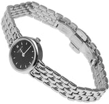 Tissot T Lady Lovely Black Dial Silver Steel Strap Watch For Women - T058.009.11.051.00 Authentic Buy Shop Now