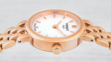 Tissot T Lady Lovely Silver Dial Rose Gold Steel Strap Watch For Women - T058.009.33.031.01 Authentic Buy Shop Now