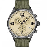 Tissot T Sport Chrono XL Beige Dial Khakhi Green Nylon Strap Watch for Men - T116.617.33.267.00 Authentic Buy Shop Now