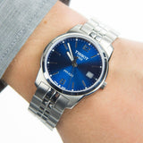 Tissot PR 100 Sport Chic 39mm Blue Dial Watch For Men - T101.410.11.041.00 Authentic Buy Shop Now