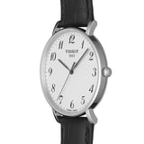 Tissot Everytime Small White Dial Black Leather Strap Watch For Women - T109.210.16.032.00 Authentic Buy Shop Now