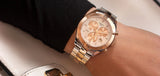 Tissot PR 100 Sport Chic Chronograph Mother of Pearl Dial Two Tone Steel Strap Watch for Women - T101.917.22.151.00 Authentic Buy Shop Now