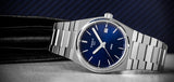 Tissot PRX Blue Dial Silver Steel Strap Watch For Men - T137.210.11.041.00 Authentic Buy Shop Now