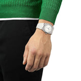 Tissot PRX 40 White Dial White Rubber Strap Watch For Men - T137.410.17.011.00 Authentic Buy Shop Now