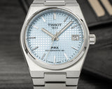 Tissot PRX Powermatic 80 Ice Blue Dial Silver Steel Strap Watch for Men - T137.207.11.351.00 Authentic Buy Shop Now