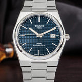 Tissot PRX Powermatic 80 Blue Dial Silver Steel Strap Watch For Men - T137.407.11.041.00 Authentic Buy Shop Now