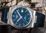 Tissot PRX Powermatic 80 Blue Dial Blue Leather Strap Watch for Men - T137.407.16.041.00 Authentic Buy Shop Now