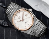 Tissot PRX Powermatic 80 Silver Dial Silver Steel Strap Watch For Men - T137.407.21.031.00 Authentic Buy Shop Now