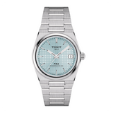 Tissot PRX Powermatic 80 Ice Blue Dial Silver Steel Strap Watch for Men - T137.207.11.351.00 Authentic Buy Shop Now