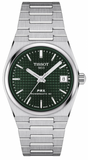 Tissot PRX Powermatic 80 Green Dial Silver Steel Strap Watch for Men - T137.207.11.091.00 Authentic Buy Shop Now