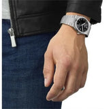 Tissot PRX Powermatic 80 Black Dial Silver Steel Strap Watch for Men - T137.407.11.051.00 Authentic Buy Shop Now