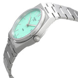 Tissot PRX Quartz Light Green Dial Silver Steel Strap Watch for Men - T137.410.11.091.01 Authentic Buy Shop Now