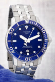 Tissot Seastar 1000 Powermatic 80 Blue Dial Silver Steel Strap Watch For Men - T120.407.11.041.00 Authentic Buy Shop Now