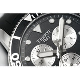 Tissot Seastar 1000 Chronograph Black Dial Black Rubber Strap Watch For Men - T120.417.17.051.00 Authentic Buy Shop Now