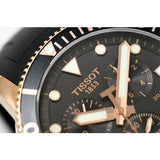 Tissot Seastar 1000 Chronograph Black Dial Black Rubber Strap Watch For Men - T120.417.37.051.00 Authentic Buy Shop Now