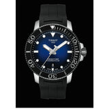 Tissot Seastar 1000 Powermatic 80 Blue Dial Black Rubber Strap Watch For Men - T120.407.17.041.00 Authentic Buy Shop Now